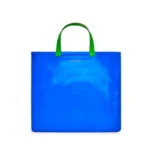 CDG Wallet Super Fluo Tote Bag Blue/Orange