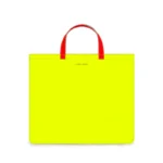 CDG Wallet Super Fluo Tote Bag Yellow/Orange