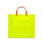 CDG Wallet Super Fluo Tote Bag Pink/Yellow