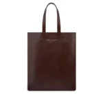 CDG Wallet Classic Leather Tote Bag Brown